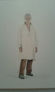 "Dame Judi Dench" oil on canvas